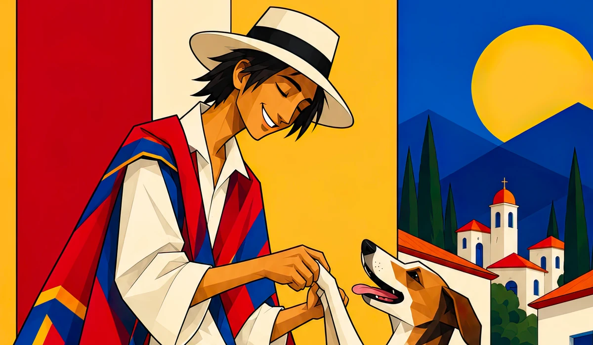 Man Dancing With Dog — artwork detail