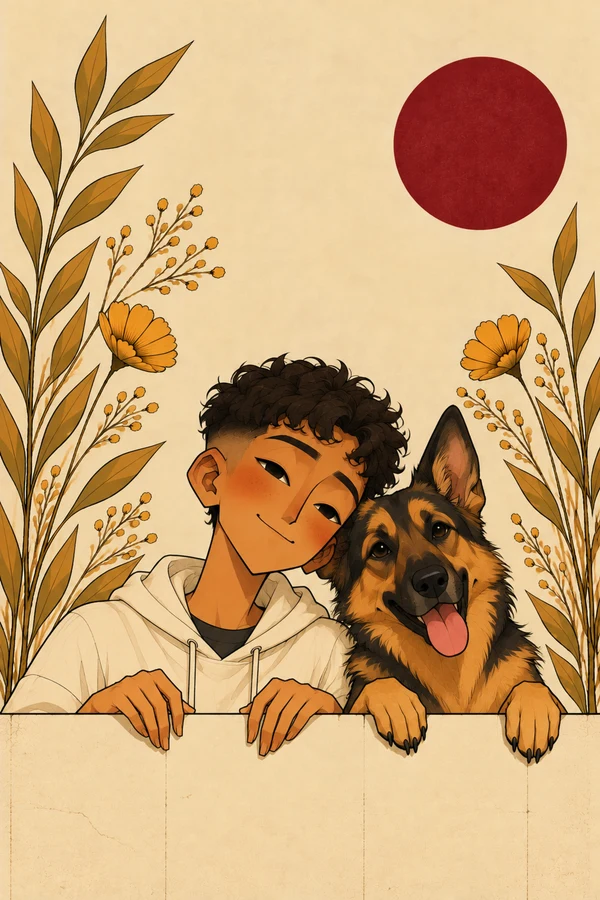 Friendship by the Garden Wall