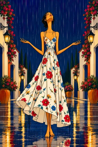 Serenity in the Rain